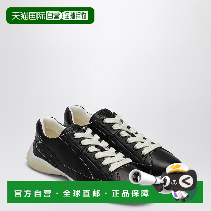 1h可退 PRADA 女士运动鞋 1E942N025038F0632 SS2025 黑色