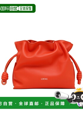 LOEWE 女士斜挎包 A411FC2XA65557 AW2026 红色 Flamenco 迷你单