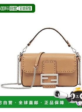 FENDI 女士斜挎包 8BS017ARBBF0EMR AW2024 花色 迷你Baguette单