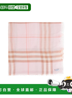 BURBERRY 男士围巾 8122921A3245QUARTZPINK SS2026博柏利