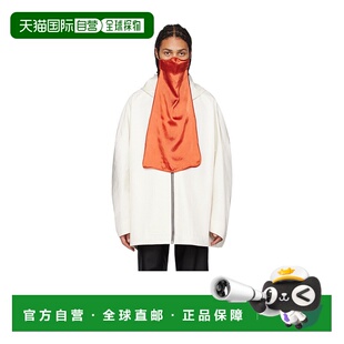 口罩 RU02B2453OP53 AW2022 RICK Long 男士 白色 面罩 OWENS