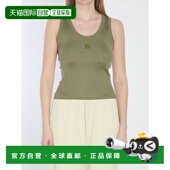 ANAGRAM LOEWE RIBBED AW2025 绿色 女士背心吊带 S540Y23X464160