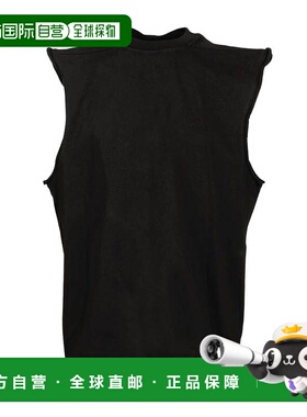 RICK OWENS 男士背心 RR02E1108RIG09 AW2025 黑色
