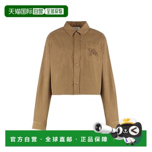 女士衬衫 Corduroy RC06X127S07IA 棕色 shirt CELINE