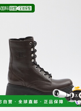 CELINE 女士靴子 357583891C19AB AW2024 棕色 Triomphe Rangers