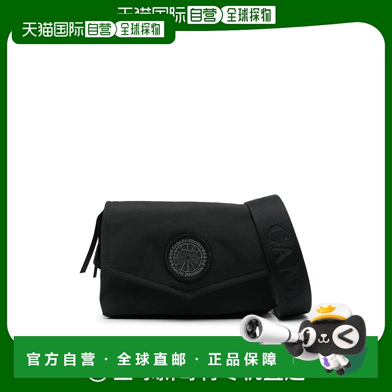 1h可退 CANADA GOOSE 男士单肩包 8837U61 SS2025 黑色