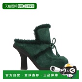 潮奢 green绿色 Burberry 女士 1h可退 木屐 巴宝莉 Mules 舒适时