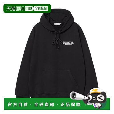 CARHARTT WIP 男士卫衣 I03637489XX SS2026 黑色 Hoodie 
