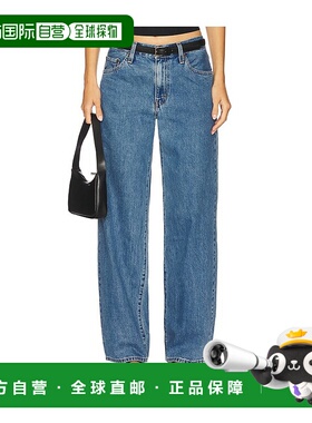 1h可退 潮奢 Levi'S 李维斯 女士 Dad 宽松牛仔裤 A3494直筒裤