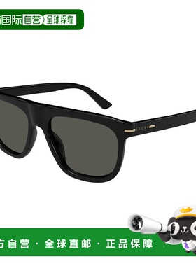 GUCCI 男士眼镜 GG1726S001 AW2025 古驰 黑色全框太阳镜