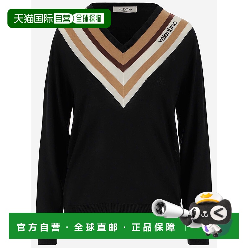 VALENTINO 女士针织衫 WB3KC24X6M80NO SS2022 黑色