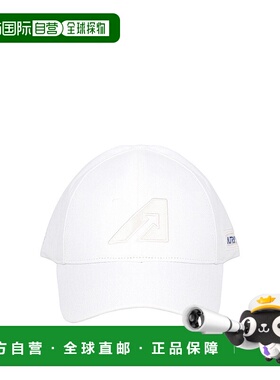 AUTRY 男士帽子 ACPU49WH SS2024 白色 White baseball hat with