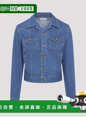 CELINE 男士夹克 RV0RN0D38GBV7 AW2025 蓝色 Celine Trucker Jac