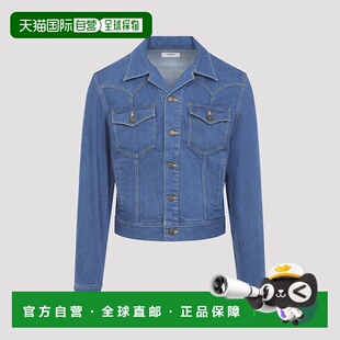 RV0RN0D38GBV7 AW2025 蓝色 CELINE Trucker 夹克 Celine Jac 男士