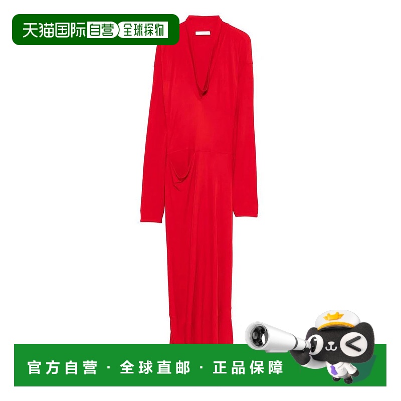 1h可退 LEMAIRE 女士连衣裙 DR1127LJ1040RE302 AW2025 红色
