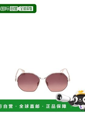 MAX MARA 女士眼镜 MM016828F AW2025 粉红色 全框太阳镜