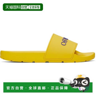 white 男士 黄色 1h可退 拖鞋 off Bookish OMIU002S25MAT00 潮奢