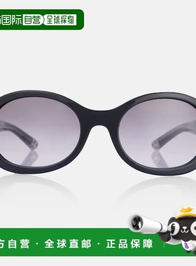 1h可退 潮奢 Gucci 古驰 女士 圆形太阳眼镜 black黑色 舒适时尚