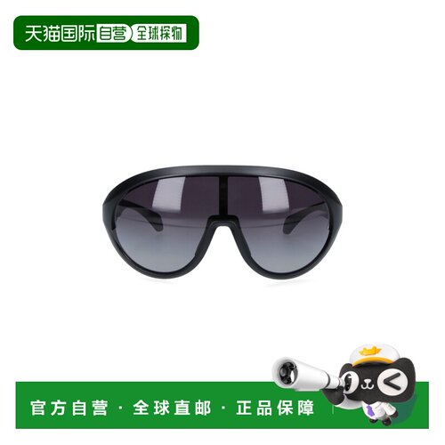 Moncler 盟可睐 女士 MONCLER X RICK OWENS 黑色太阳眼镜 MU01F0
