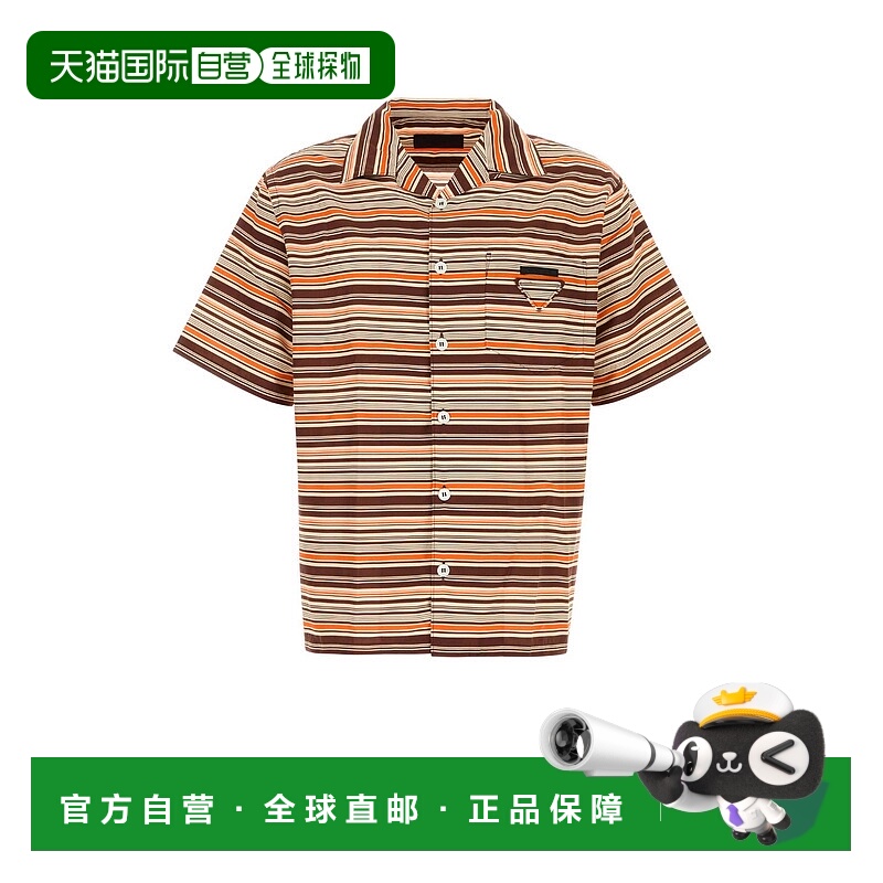 1h可退 PRADA 男士衬衫 UCS414SUMO17N4F0038 AW2025 花色