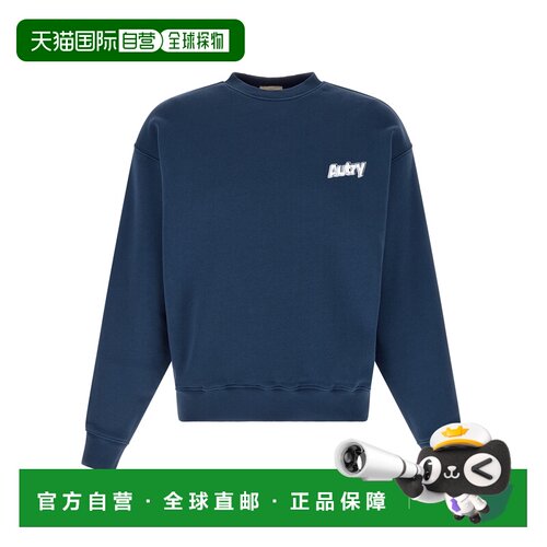 AUTRY 男士卫衣 SWPX035R SS2026 蓝色 Logo print embroidery sw