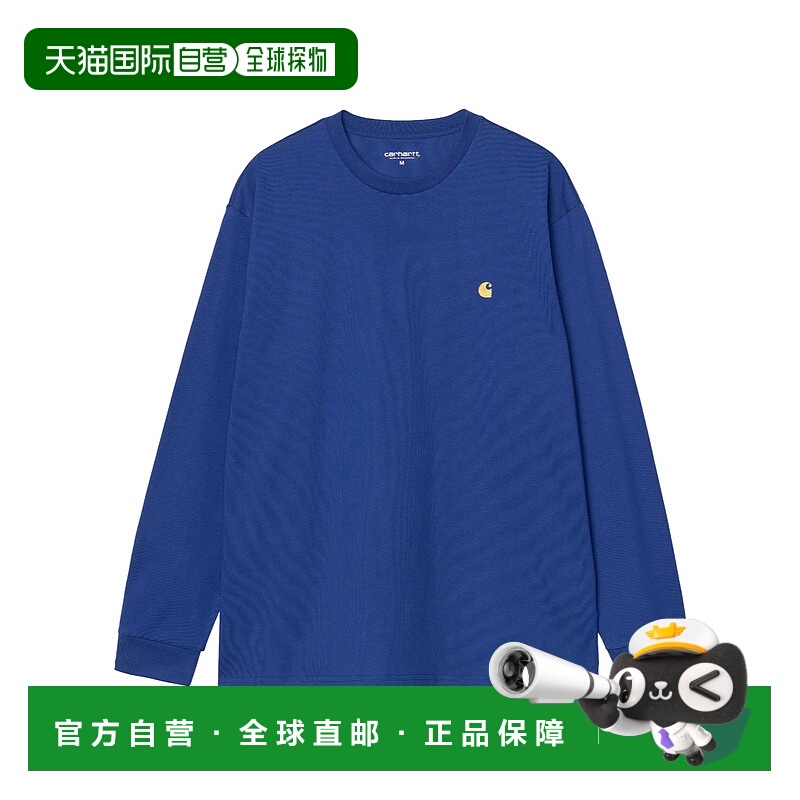 1h可退 CARHARTT WIP 男士T恤 I02639230XXX AW2025 蓝色