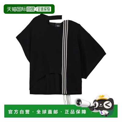 Y-3 女士T恤 KR2397BLACKCWHITE