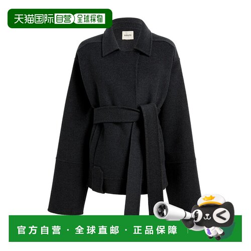 1h可退 KHAITE 女士夹克 6239547205 AW2026 黑色 长袖休闲夹克