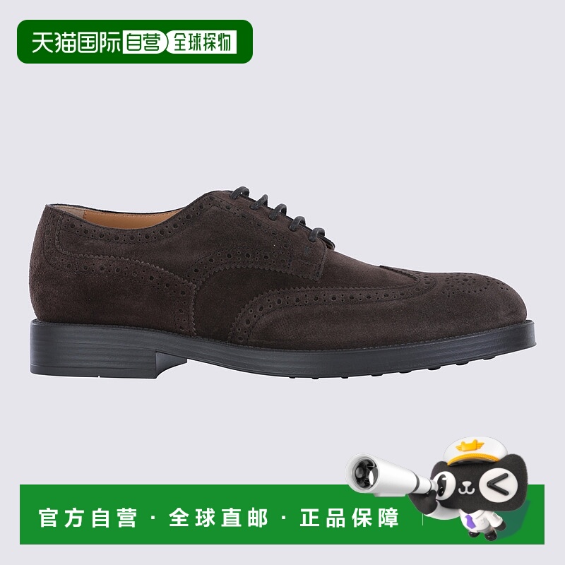 1h可退 TOD'S 男士商务正装鞋 XXM75L0JK70RE0S800 AW2025 棕色