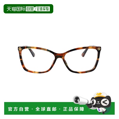 GUCCI 女士眼镜 GG0025O014 SS2025 古驰黑色 GLASSES