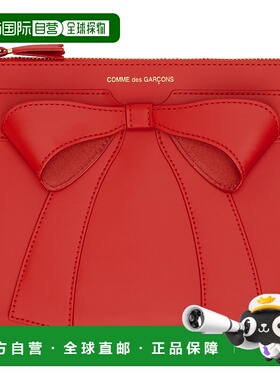 1h可退 潮奢 comme des garcons 川久保玲 女士 红色 Big Bow 手