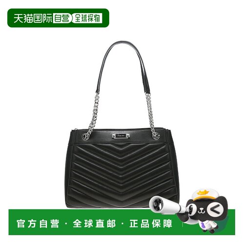 Michael Kors 奥莱款 Whitney中号纯色女士皮革单肩手提包35R4SWH