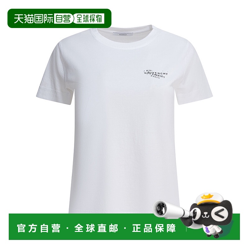 1h可退 GIVENCHY 女士T恤 BW70FJP7A7100WHITE SS2026 白色纪梵希