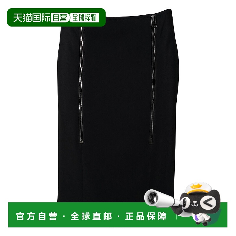 1h可退 TOM FORD 女士半身裙 GC5693FAX575LB999 AW2023 黑色