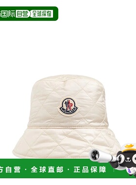 MONCLER 女士帽子 3B00027788RA20N AW2025 白色 Moncler Bucket