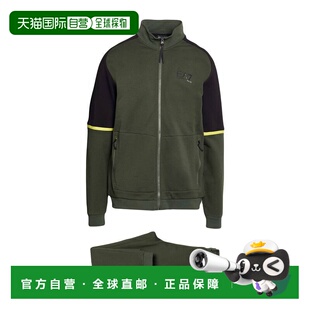 1h可退 潮奢 Ea7 男士 Tracksuits 运动装 green绿色 舒适时尚