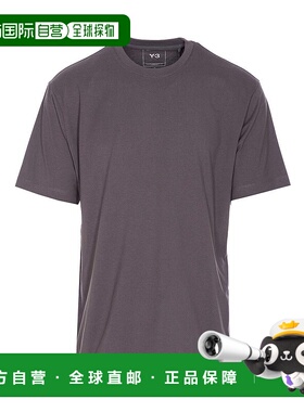 Y-3 男士T恤 JZ0717 AW2025 灰色 Graphic Logo T-Shirt