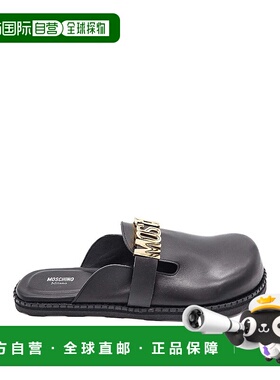 1h可退 MOSCHINO 男士凉鞋 MB10162G0MGA0 CO 黑色 Ciabatta Chiu