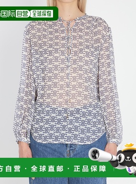 CELINE 女士衬衫 2C97A0809GAR3 AW2025 白色 Romy shirt