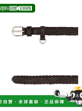 PRADA 女士腰带 1CM2822HIRF0201 CO 棕色 Brown leather belt