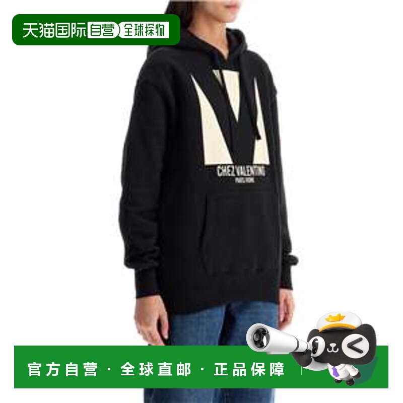 1h可退 VALENTINO GARAVANI 女士卫衣 6B3MF24I9600NO SS2025帽衫