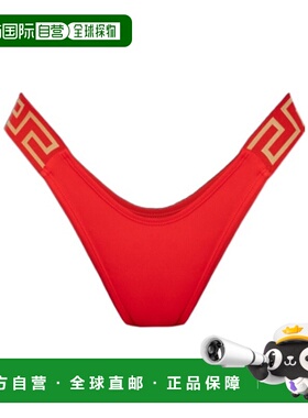 VERSACE 女士泳装 10086031A11119A1203 AW2024红色泳裤