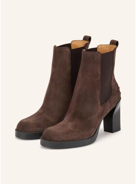 TOD'S 女士靴子 100313464915000 CO 深棕色 GOMMA Ankle boots