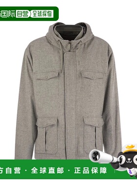 HERNO 男士夹克 FI00019UR380879410 AW2025 灰色 Herno Field Ja