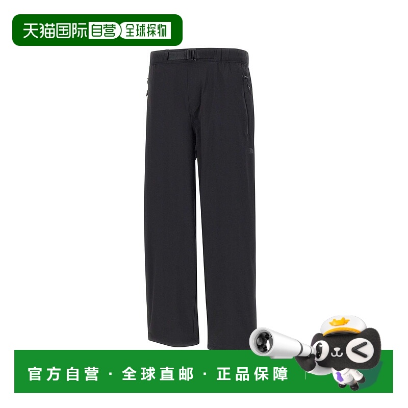 1h可退 潮奢 The North Face 北面 男士 黑色弹力尼龙裤子 NF0A8B