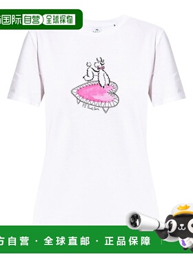 1h可退 潮奢 Paul Smith 女士 By and Polos T恤白色T恤 W2RG799T