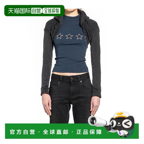 1h可退 BALENCIAGA 女士针织衫 858128TTVN31041 SS2026 灰色长袖