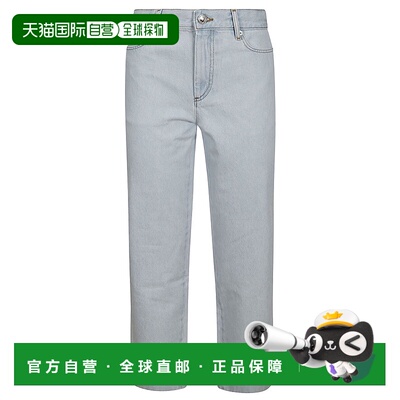 A.P.C. 女士牛仔裤 COGXKF09131AAF SS2024 浅蓝色直筒裤