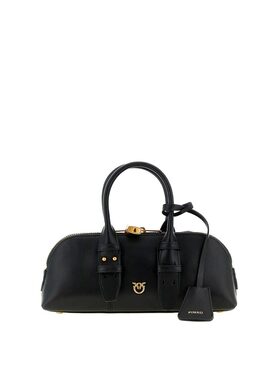 PINKO 女士手提包 105334A0QOZ99Q SS2026 黑色 Bowling Bag Hori
