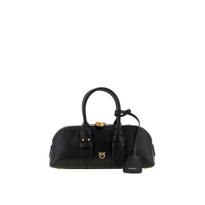 PINKO 女士手提包 105334A0QOZ99Q SS2026 黑色 Bowling Bag Hori
